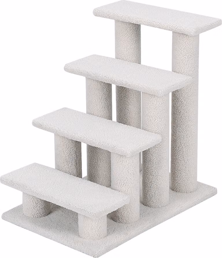 COSTWAY albero per gatti grotta per gatti piccola, albero da gioco 4 piattaforme di visualizzazione, albero da arrampicata
