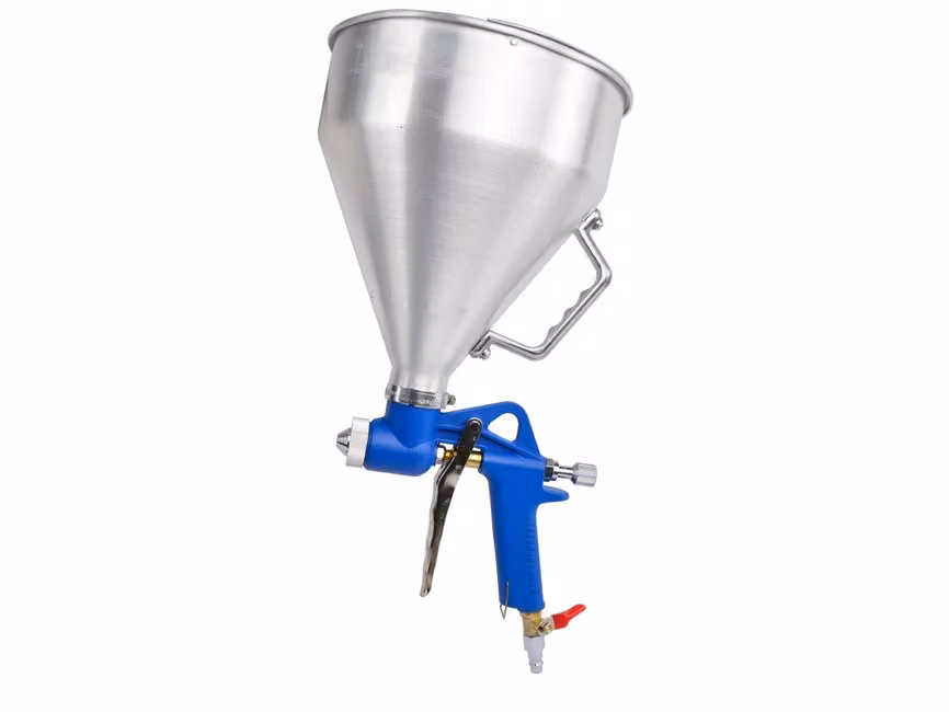 MAR-POL Pistola a spruzzo per intonaco, vernice 3L - serbatoio in alluminio M80631