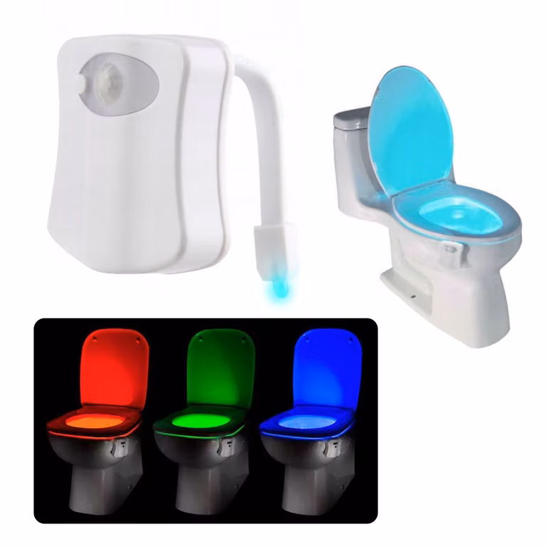 Rilevatore di movimento con luce Wc a led
