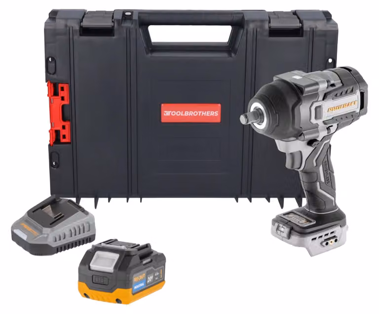 Avvitatore a impatto a batteria ProCraft Industrial IW850A-BB 20 V 850 Nm 1/2" Brushless Solo - senza batteria, senza caricabatterie