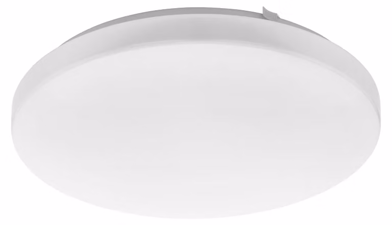 Plafoniera Moderna Frania Acciaio Bianco Led Integrato 14,6W