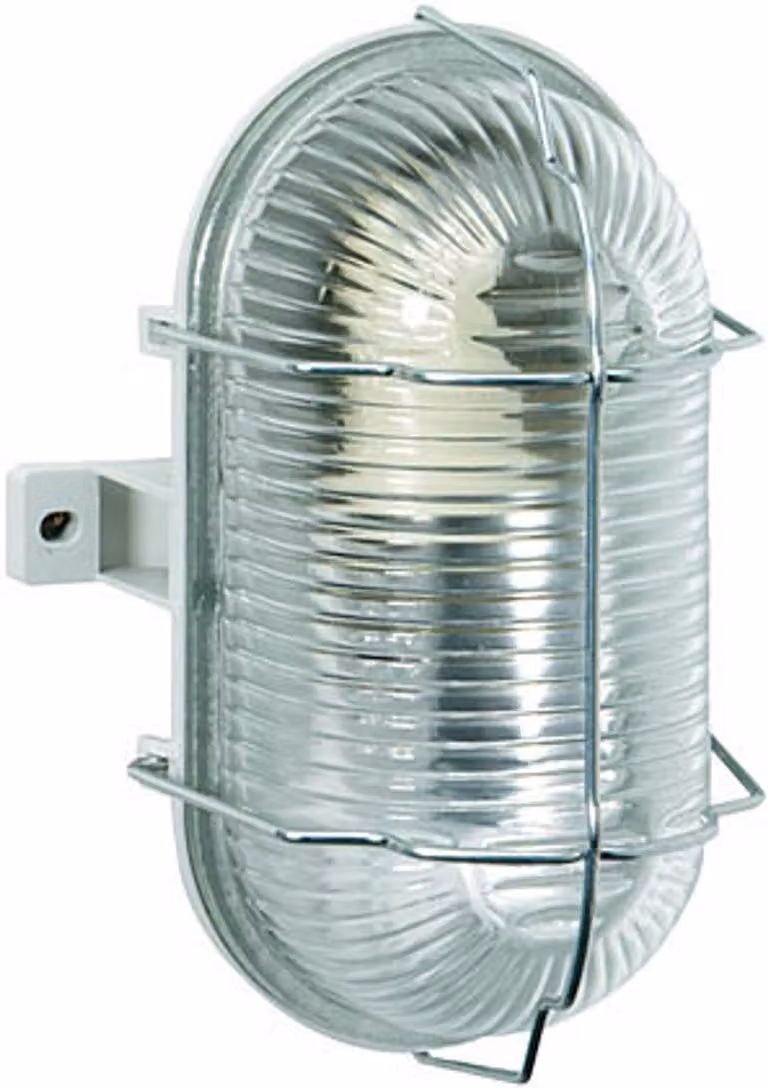 Brennenstuhl 1270120 ISO-Ovalleuchte Brennenstuhl 60 Watt grau IP44
