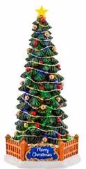 Albero con luci e musica (15x13x30cm) 82779