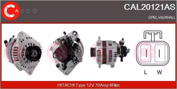 Alternatore 70A