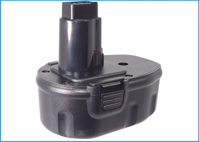 TECHTEK Batteria compatibile con [DeWalt] DC528 Flashlight, DC551KA, DC612KA, DC613KA, DC614KA, DC615KA, DC728KA, DC731KA, DC735KA, DC735KB, DC757KA,