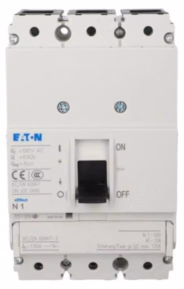 Interruttore principale EATON 100A 3p IP20 On Wait/Rep