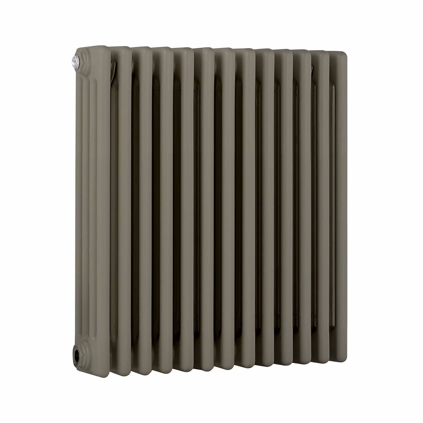 Radiatore Orizzontale a Colonne (4 Colonne) 600mm x 605mm - Verde (Sage Leaf Verde) - Regent