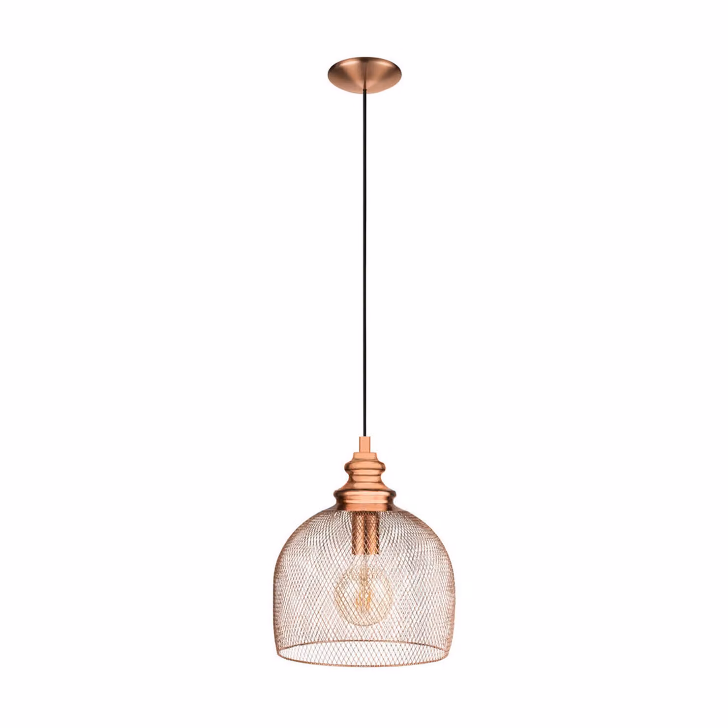 Eglo 49738 Lampada a sospensione Straiton Ø 28cm rame