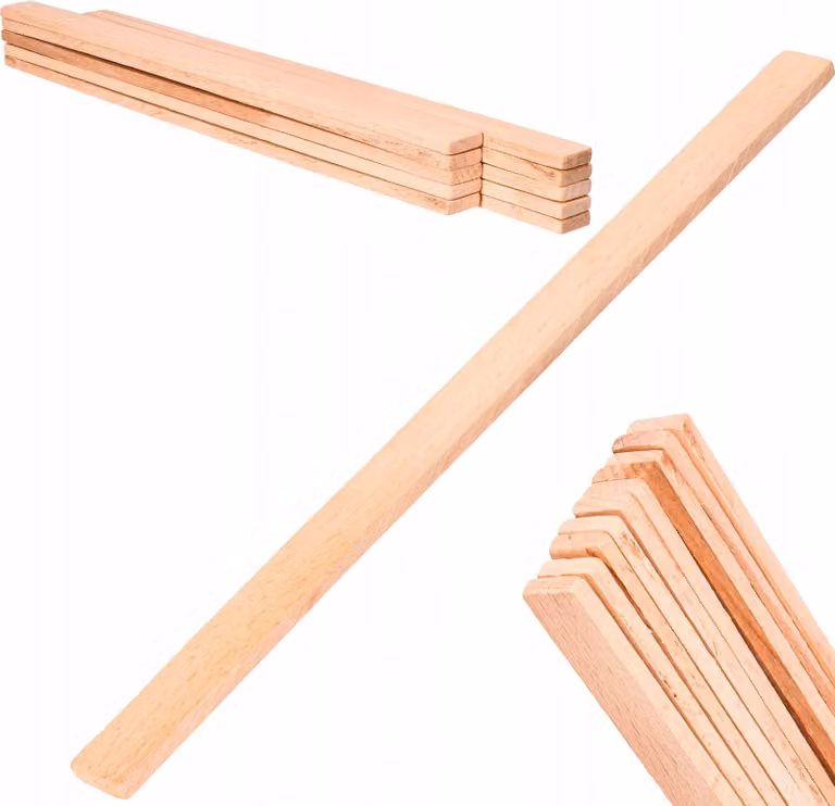 Miscelatore per pittura in legno, 30 cm (set di 10)