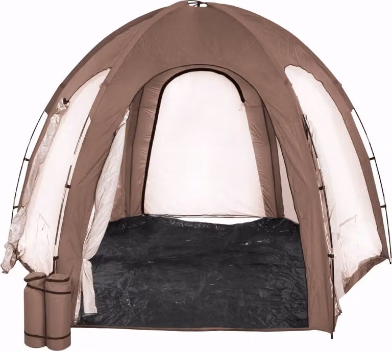 WATERCLIP Tenda a cupola per piscina e spa - 3,4 m x 3,9 m, altezza 2,2 m