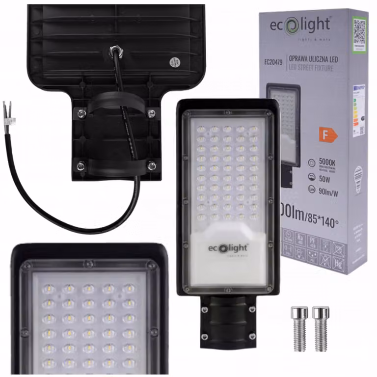 Lanterna stradale 50W 4500lm 5000K Ecolight EC20479