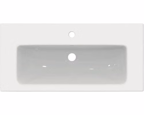 Ideal Standard i.Life S - Lavabo per mobili 810x385x180 mm, con sfioratore, foro per rubinetto, bianco T458901