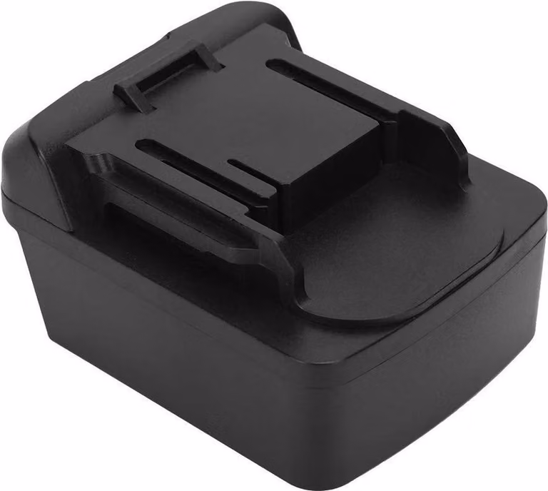 Adattatore per accessori industriali compatibile con batterie Milwaukee M18 agli ioni di litio - modelli BL1830, BL1840, BL1850, BL1860 - batteria per utensili elettrici - 18V