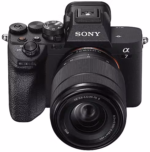 Fotocamera Mirrorless Sony Alpha 7 IV Full Frame con Obiettivo Zoom 28-70 mm, Colore Nero