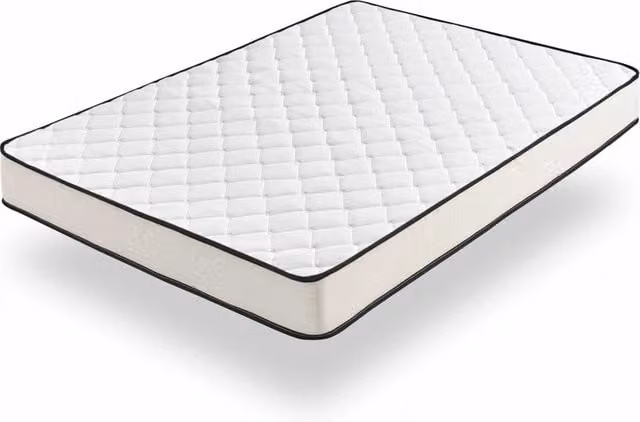 Materasso HR Core Slim Max Moonia in schiuma fredda, colore bianco, L/P/H: 140 x 190 x 15 cm