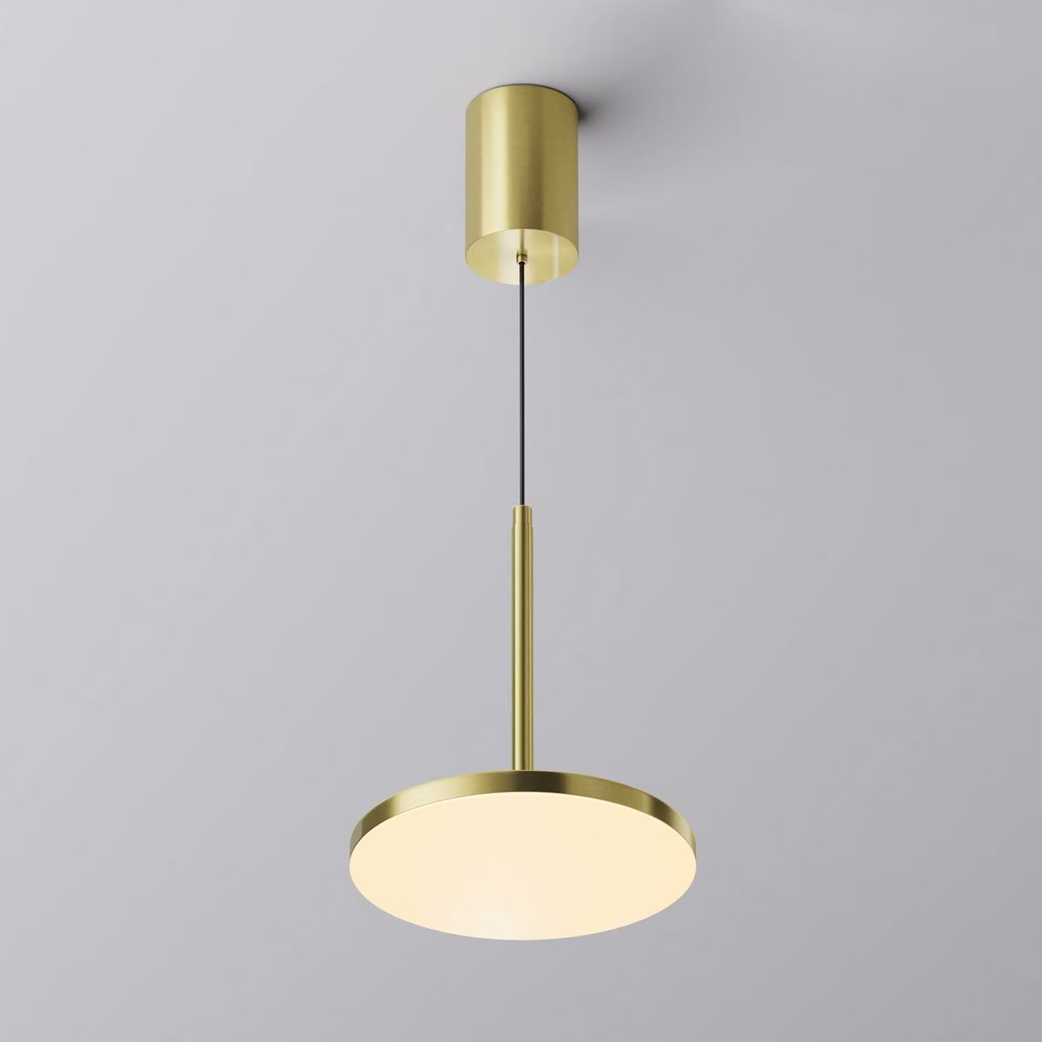 Maytoni lampada LED a sospensione Plato, ottone, Ø 18,5 cm, alluminio Plato, Ottone / Oro, Soggiorno / Sala da pranzo, Alluminio, Moderno