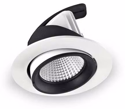 Downlight da esterno Out S 25,9 W Bianco caldo 3000 K CRI 80 26,9° Bianco 2190 LM