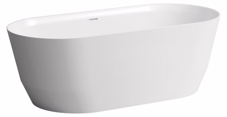 LAUFEN PRO Baignoire à poser, Marbond, 1650x750x550mm, H2399527570001, H2399527570001