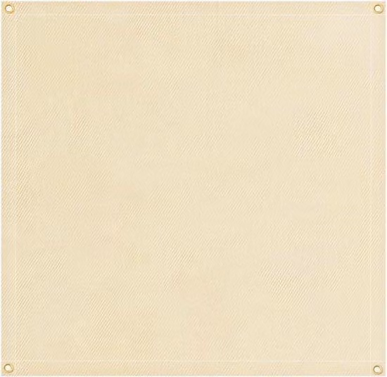 Tappetino per barbecue per terrazze, giardini e campeggio - Tappetino ignifugo per barbecue 80 x 80 cm