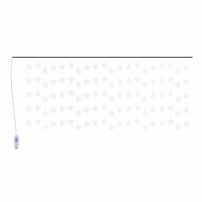 Luci Fatate a Stella a LED 500 LED Colorati 8 Funzioni