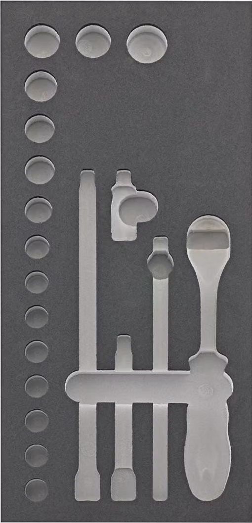 Modulo utensile 1/3 di presa vuota 3/8" FORTIS