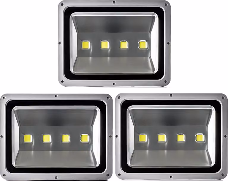 Greenmigo 3X 200W LED proiettore da esterno bianco freddo proiettore proiettore faretto IP65 costruzione proiettore illuminante faretto