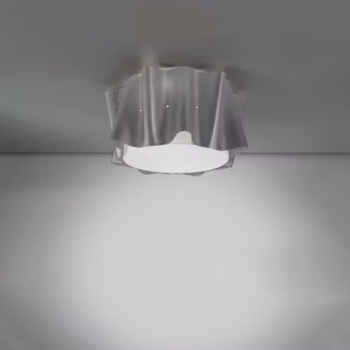 Plafoniera Moderna Polilux ® Argento 5 Luci E27