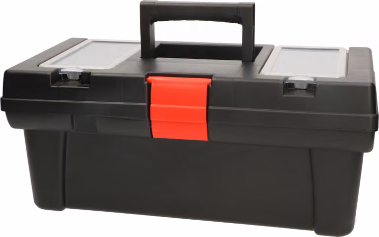 KOTARBAU® Cassetta porta attrezzi 16" Viti organizer con 2 scomparti aggiuntivi