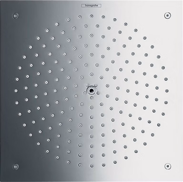 Soffione Hansgrohe Raindance 260x260mm a incasso cromato