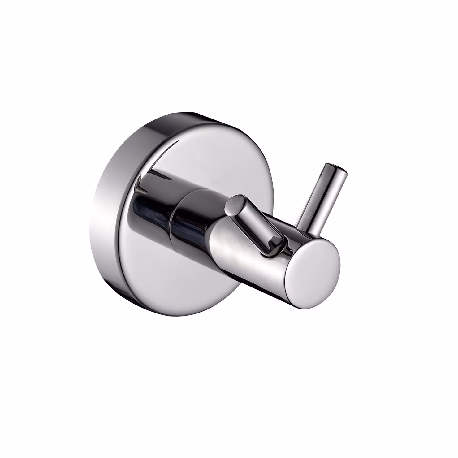 Appendiabiti doppio da muro in acciaio inox AISI 304 Gedy 5026 serie PROJECT Cromato