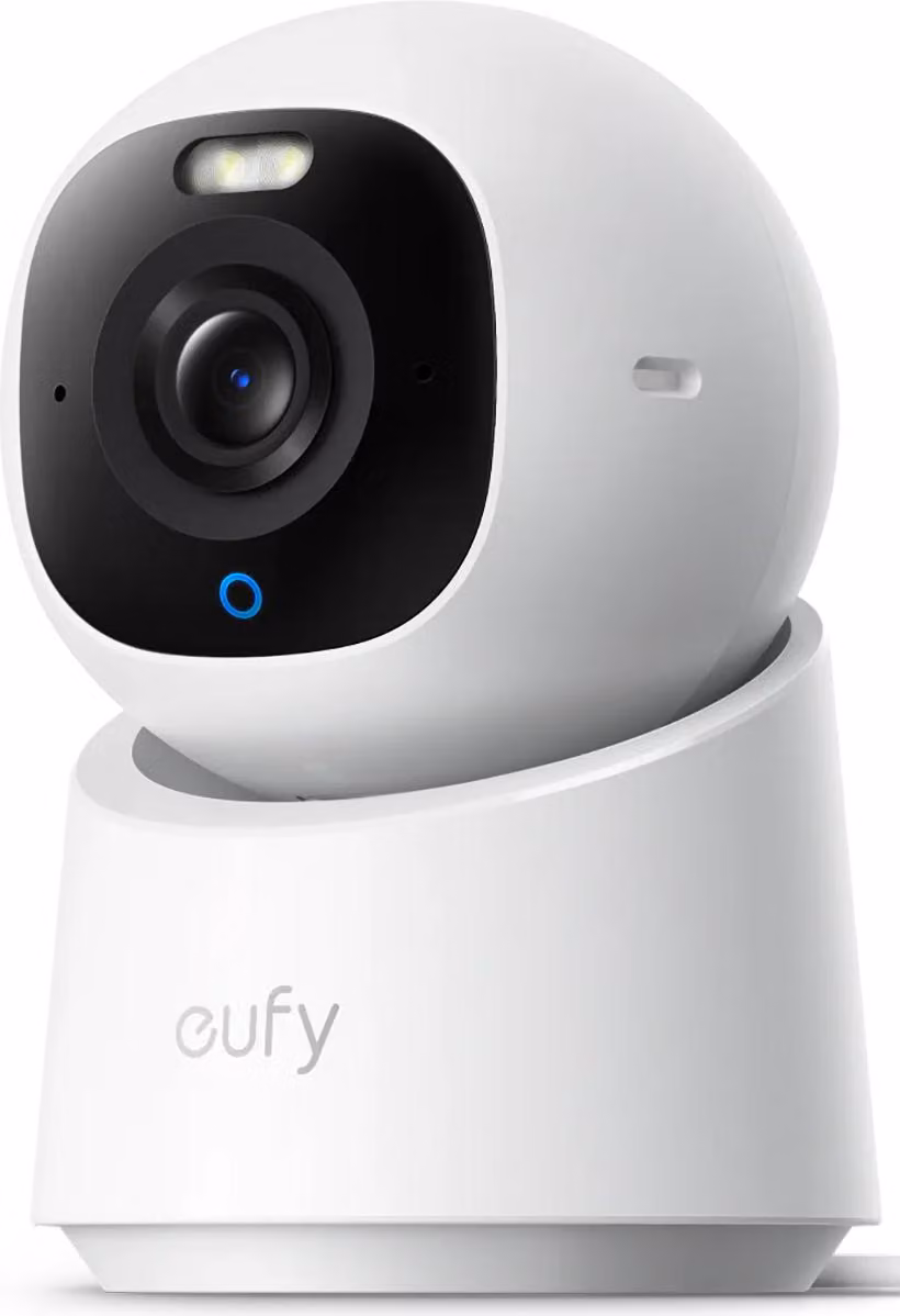 EUFY E30 - Telecamera di sorveglianza di rete - con rotazione orizzontale e inclinazione verticale - per interni - colore (giorno e notte)
