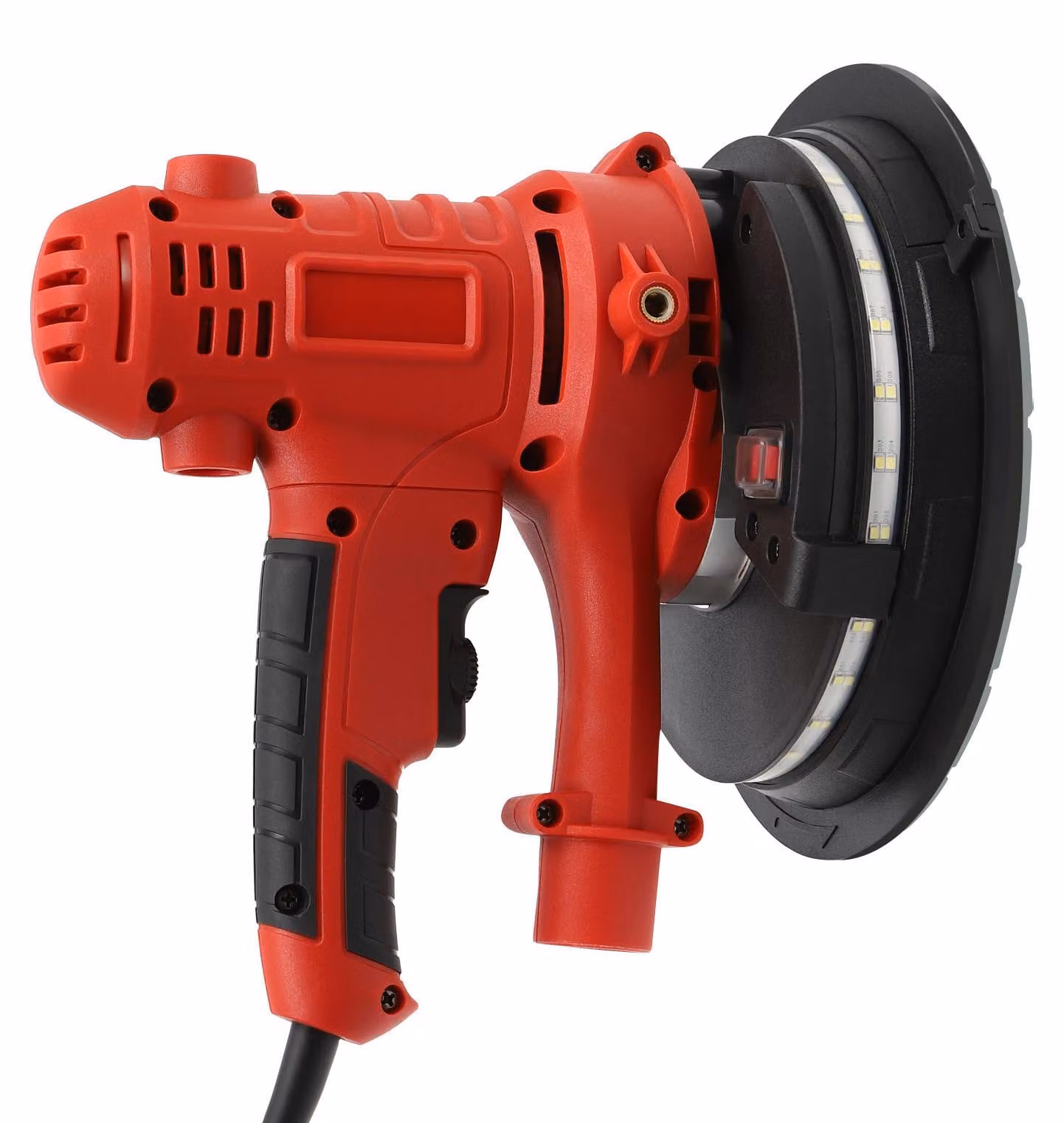 Levigatrice per pareti e soffitti, 1200 W, rossa - Elettrica, con cavo - Disco da 180 mm