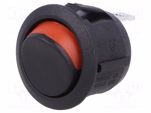 INTERRUTTORE; SPST; Posizione: 2; OFF-ON; 10A/250VAC; IP65; -20÷85°C; CR102J25S215QF; Interruttore a levetta