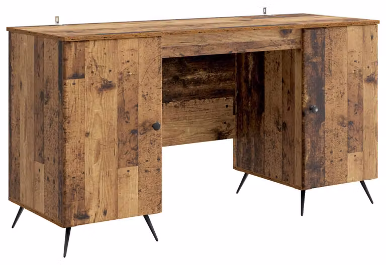 Scrivania Legno antico 142,5 x 50 x 75 cm Legno ingegnerizzato