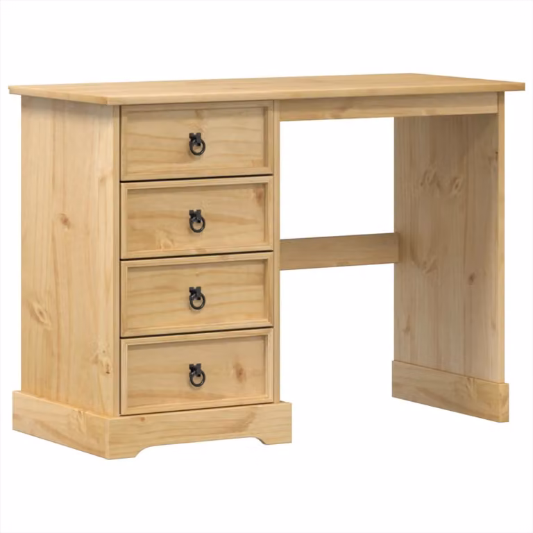 Toeletta 104x47x75 cm in Legno Massello di Pino