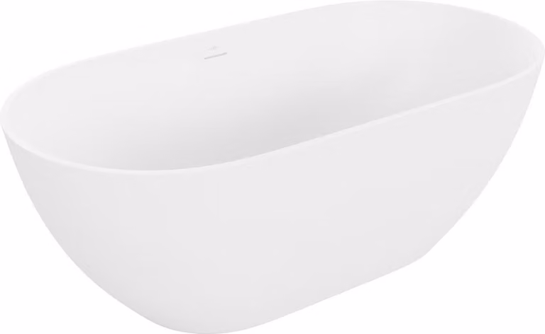 Mexen Rimini vasca da bagno autoportante in conglomerato 150 x 75 cm, bianco opaco - 57241507500