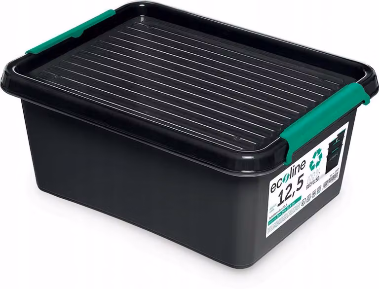 MOXOM 1522 ECO: Contenitore di stoccaggio ecologico da 12,5L con coperchio