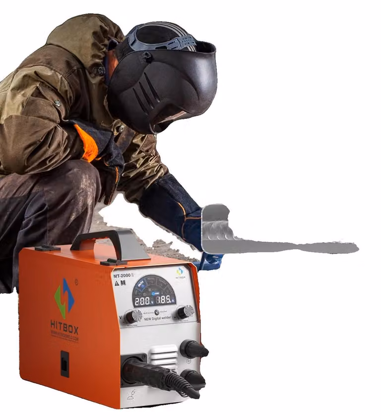 Saldatrice, MIG/MMA/Lift TIG, tecnologia inverter IGBT, MT2000II