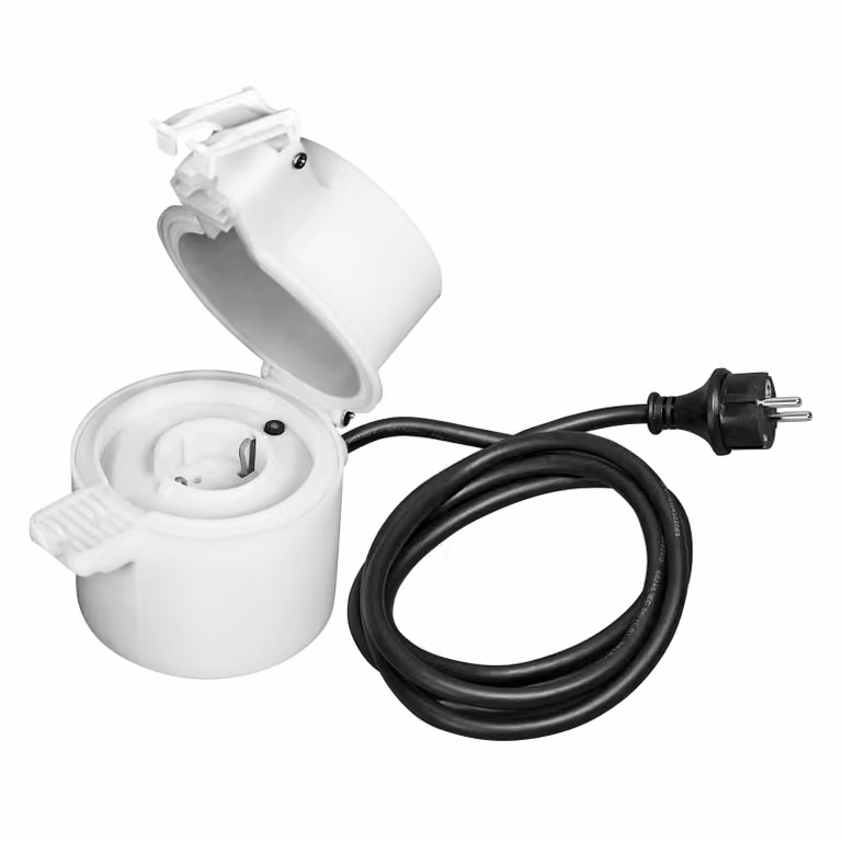 LEDVANCE SMART+ Spina per esterni, bianco, plastica, IP44, giardino, I, 25000 h