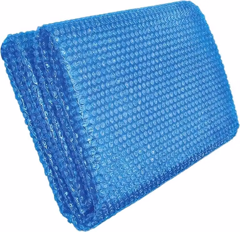 Coperture solari blu per piscine, teli per piscine, coperture solari per la casa
