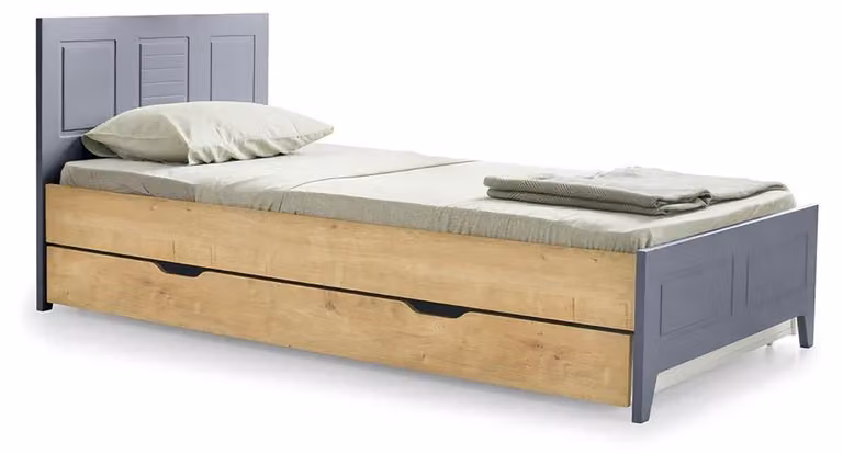 Bett Stauraum Modernes Design Kinderzimmer Kleine Räume Stilvolles Möbel