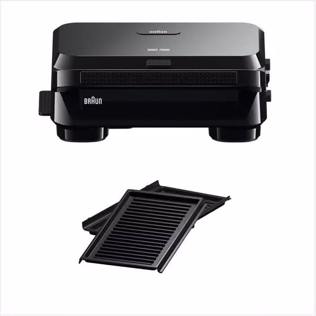 Friggitrice ad aria calda Braun MultiFry 5 con 8 programmi e cestello da 6 l, colore nero