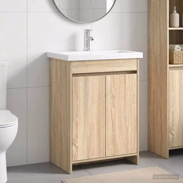 Set di mobili per il bagno Rovere Sonoma 81 x 40 x 84,5 cm 3404284