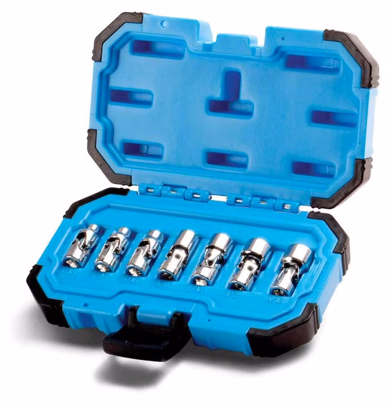 Set di chiavi a bussola universali da 1/4 di pollice, composto da 7 pezzi