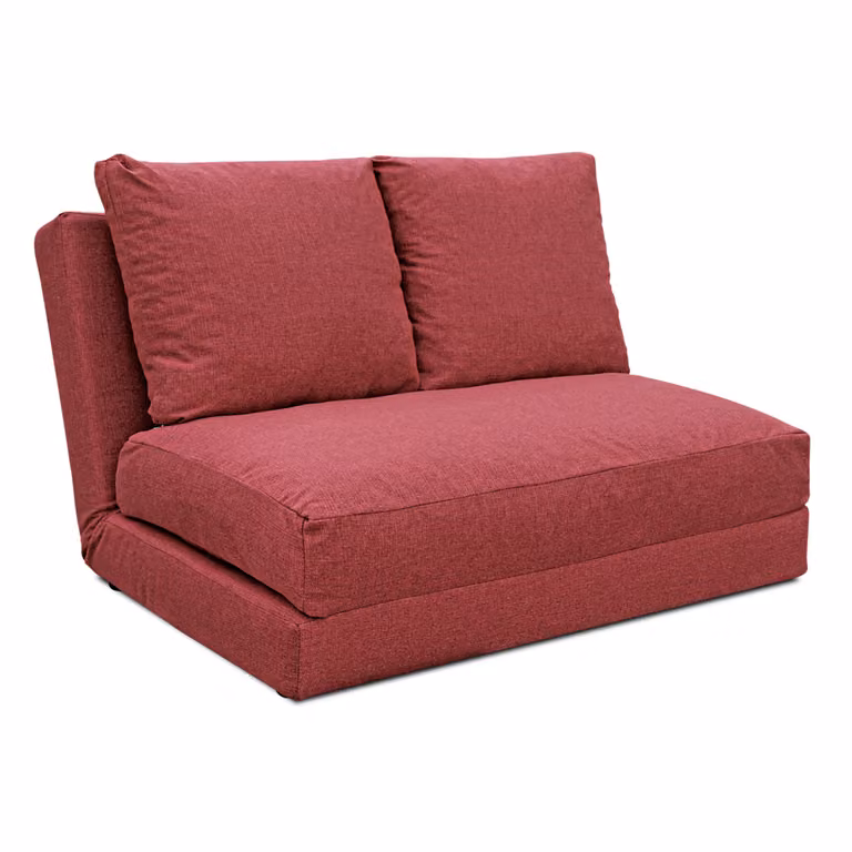 Divano letto HOSHI Rosso 2 posti