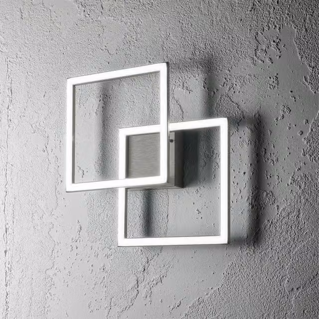 Plafoniera Gea Afrodite LED Dimmerabile Bianco con Struttura in Alluminio e Diffusore in Silicone Opale