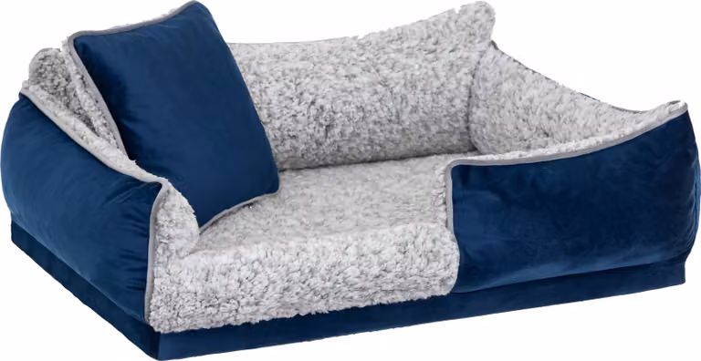 Letto per cani "Porto" XL: 80x60 cm | materasso per cani, divano per cani, per cani di piccola e media taglia, cuscino per cani, cestino per cani | Doggy