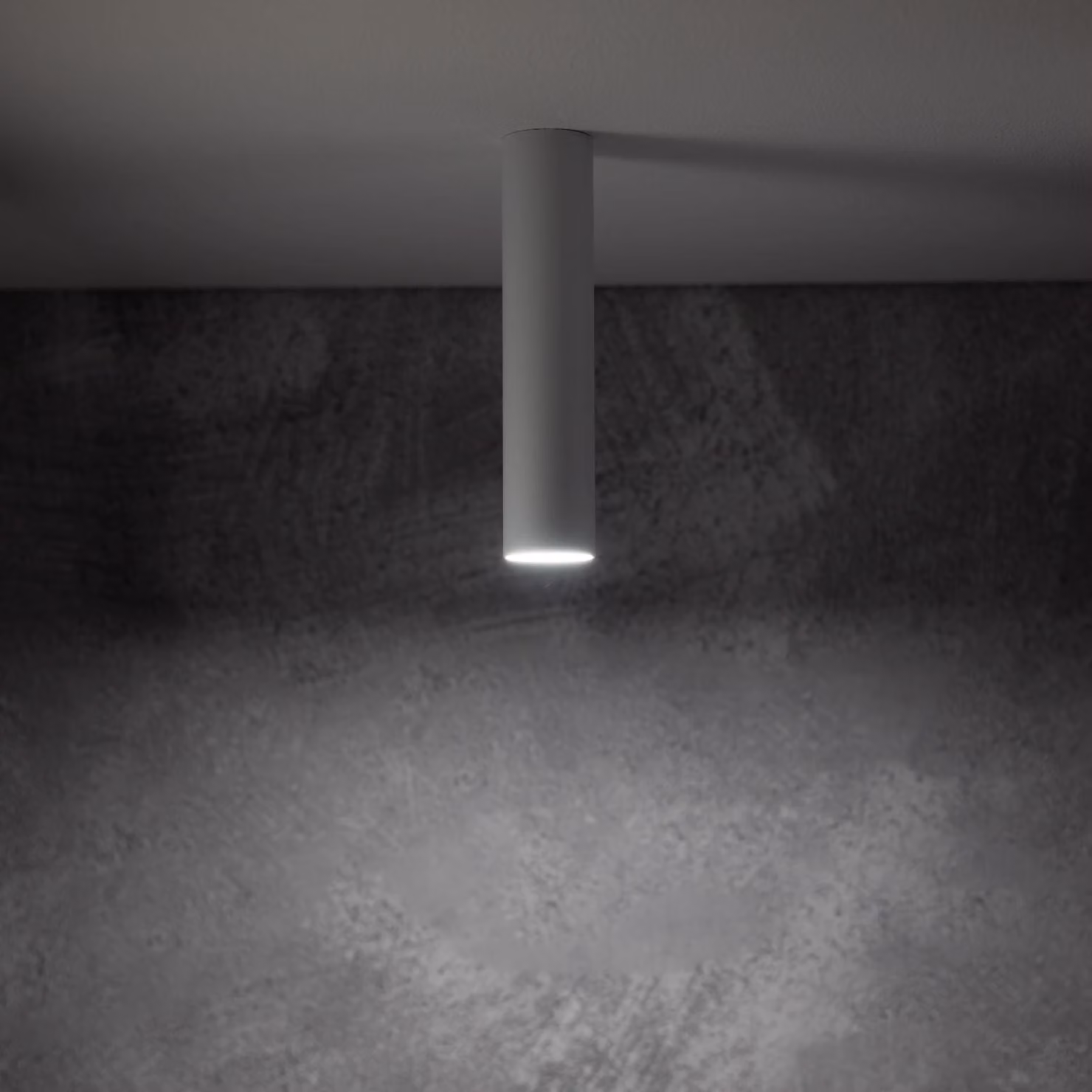 Faretto spot FOURTY bianco 1xGU10x10W in metallo, dimensioni: 18,5x5x4 cm, IP20, Nowodvorski Lighting