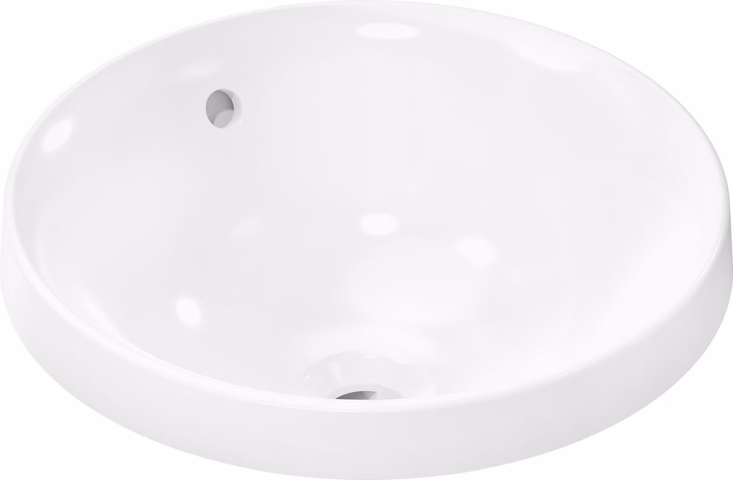 hansgrohe Xuniva S lavabo encastré, avec trop-plein, sans trou pour robinet, 400x400mm, blanc, 60155450, 60155450