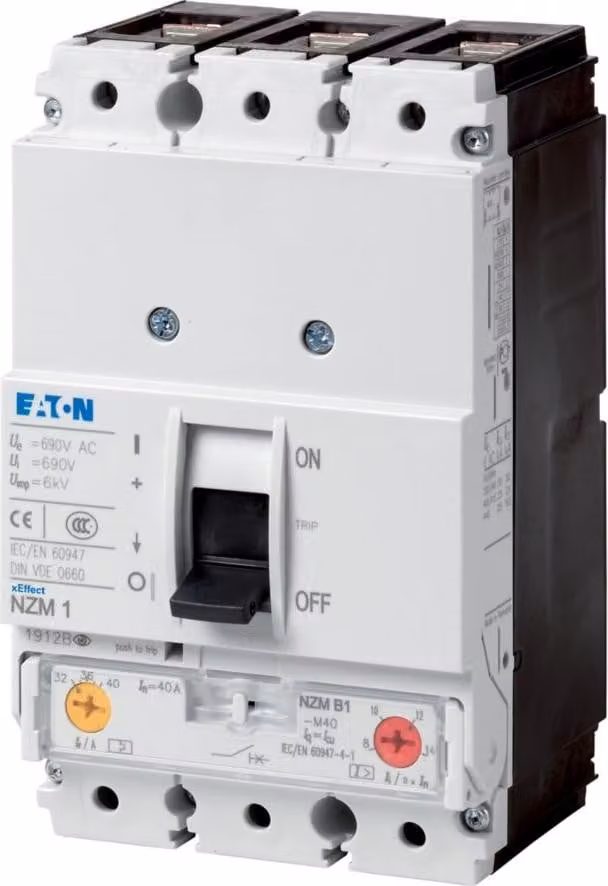 Interruttore di potenza Eaton 3POL. 63A (NZMN1-M63 265720)